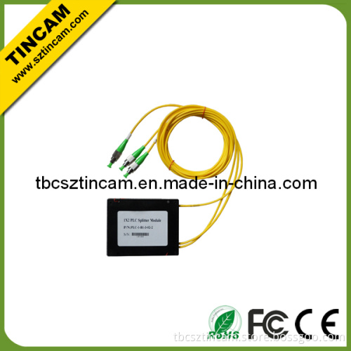 1X2 PLC Optical Fiber Splitter (TBC-1*2 splitter)